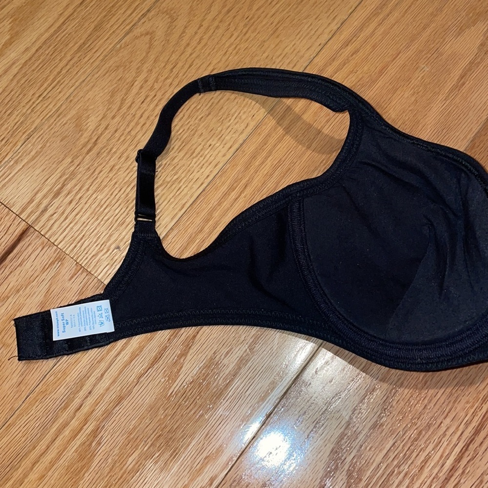 💖Bundle It!💖 Simple Black Bra with Rose Bow - Picture 7 of 8